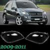 Amcsvg1 1 Pair Headlight Lens Cover For Mercedes Benz W164 ML-Class ML300 ML350 ML450 2009 2010 2011 Transparent Headlamp Cover