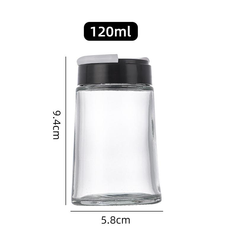 

A Plastic Transparent Glass Bottle for Kitchen Barbecue Pepper and Cumin Seasoning, Sprinkling and Powder
