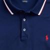 Polo Ralph Lauren Solid Color Small Pony Logo Embroidered Long Sleeve Polo Shirt Men Tops Navy-Blue MNPOKNI16820344-410
