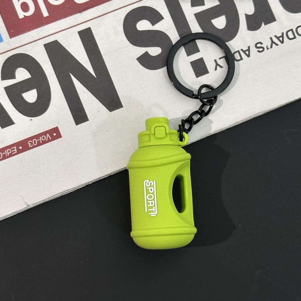 Fitness Series Gummi-Schlüsselanhänger: Hantel- & Kurzhantel-Anhänger für Geschenke