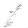 Garden Hoe Hand for Weeding Portable Weeder Tool Trapezoidal Balconies