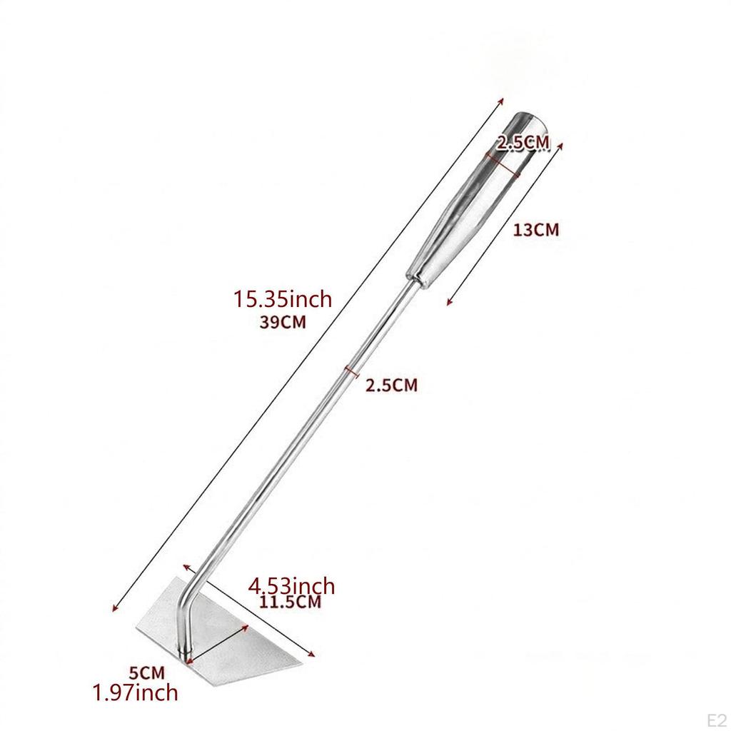 Garden Hoe Hand for Weeding Portable Weeder Tool Trapezoidal Balconies
