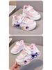 Girls' Kuromi Warm Velvet Sports Shoes: Autumn/Winter 2025, Non-slip Casual Toddler Shoes
