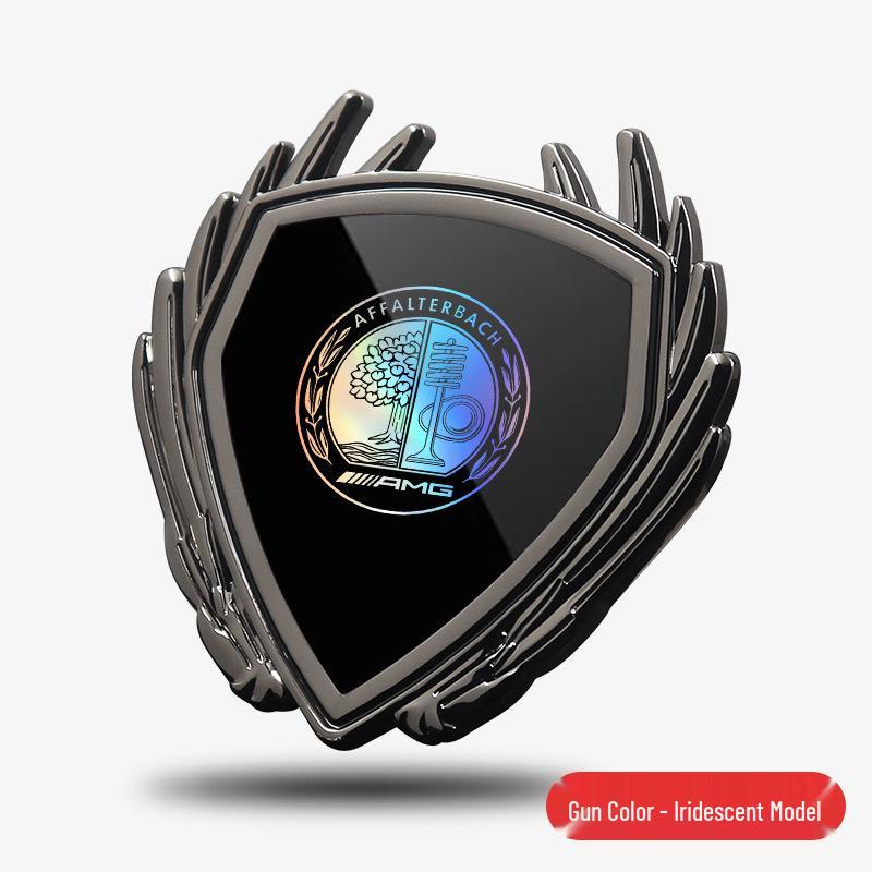 Metal Wing Emblem Sticker for Mercedes GLA35/G45 AMG Car Body Side Window