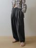 UNNOUT Terry Balloon Pants Charcoal