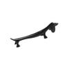 Metal Chopstick Rest Shaped Like Dog Tableware Holder Durable Lightweight Kitchen Accessory for Chopsticks and Utensils