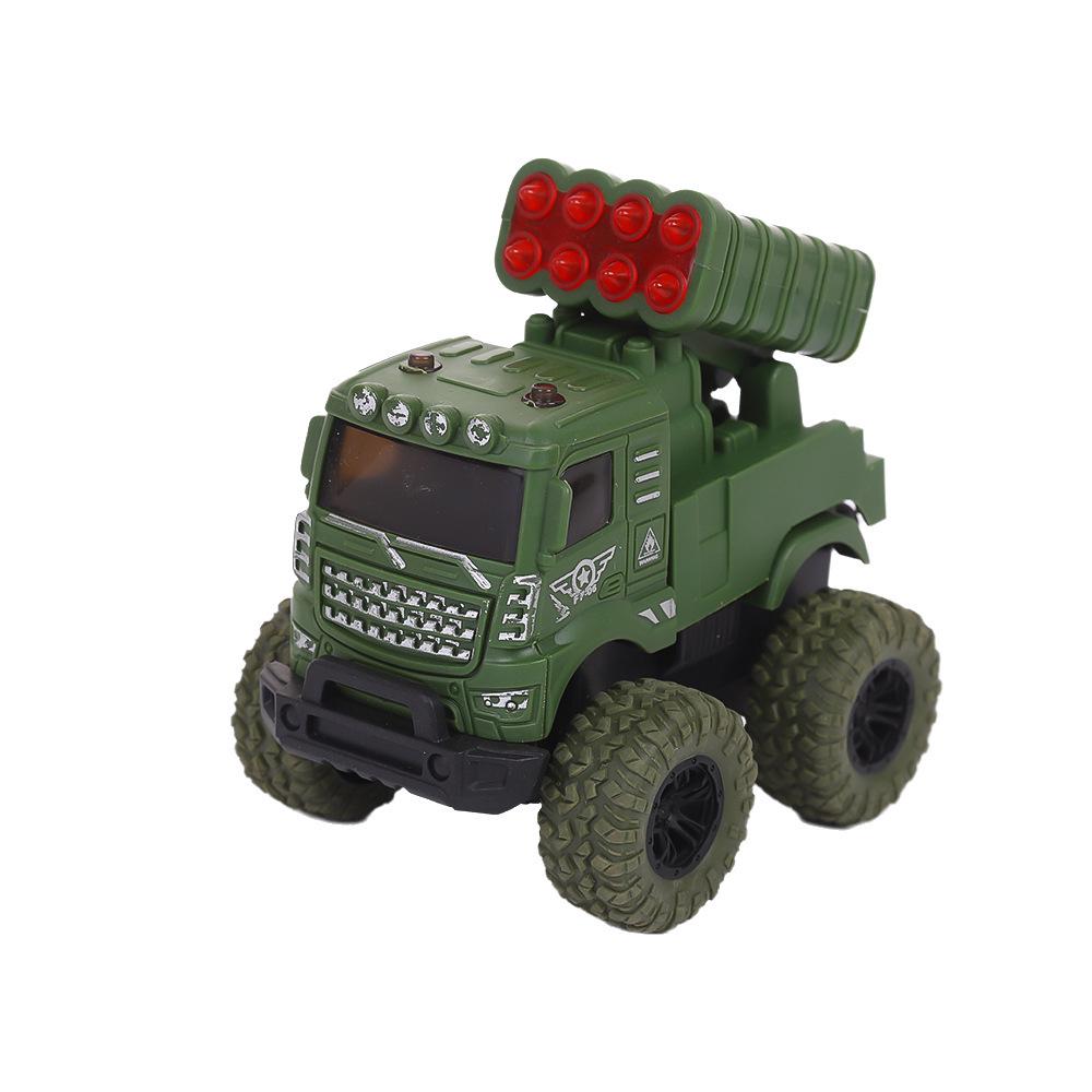 Douyin Kids' 4WD Double-Sided Graffiti Stunt Car - Off-Road, Inertia-Powered, Drop-Resistant, Ideal Gift for Boys