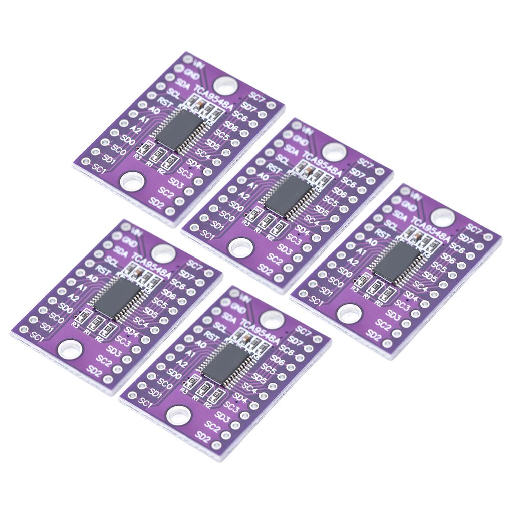 5Pcs Development Board 1 to 8 Channel IIC Expansion Module TCA9548A Set Kit for DIY