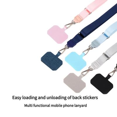 Multi Functional Phone Lanyard Crossbody Adjustable Neck Hanging Phone Pad Mobile Phone Wrist Rope Can Be Carried Back