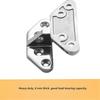 316 Stainless Steel Marine Hatch Hinges – 76x55mm & 76x66mm Removable Hinges – Mirror Polish For Yachts, Boats, RVs, Cabinets – No Drilling