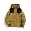 Outdoor Single-piece Windbreaker Jacket Waterproof and Windproof Couple Mountaineering Clothing Men's Sports Functional Jacket Men's Clothing