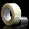 50M Commodity Grade Heavy Duty Transparent Reinforced Fiberglass Tape Stripe Grid Mesh Heat-Resistant Packaging Tape