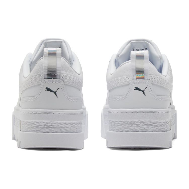 Puma Mayze Lth Iridescent Sneakers Women Sneakers White 387269-01