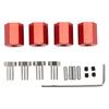 4Set 12mm Wheel Hex Hub 16mm Height with Pins Aluminum   for 1Celsius10 1Celsius12 Remote Control Vehicle