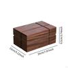 Facial Tissue Case Napkin Dispenser Wooden Ornament Paper Storage Box Holder
