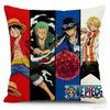 One Piece Monkey D Luffy Pillow Cover Anime Decorative Square Pillowcase For Bedroom Living Room Sofa Car Home Decor