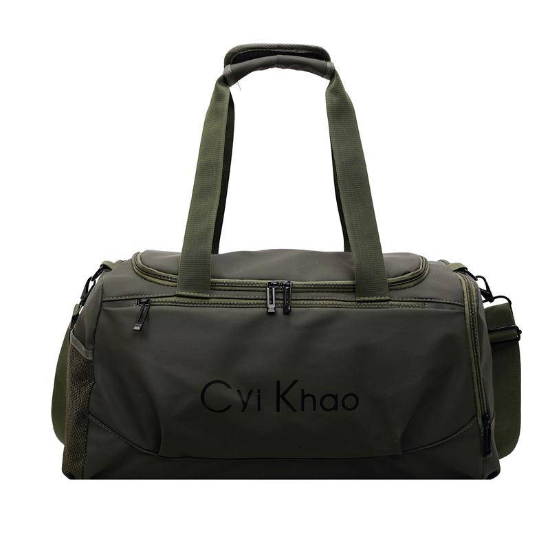 Unisex High-Capacity Waterproof Sports Bag: Fashionable Fitness Oxford Cloth Bag with Dry/Wet Separation for Travel