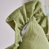 French Ruffle Edge Pillow Cover Solid Color Pillow Living Room Sofa Pillow Chair Back Waist Pillow Cover