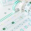 5roll/set Cute Colorful Basis Decoration Tape Planner Handbook DIY Scrapbooking Journal Collage Material Washi Tape
