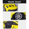 Welly 1/24 Porsche 911 GT3 RS 992 Alloy Sports Car Model Diecast Metal Track Racing Vehicle Car Model Simulation Collection Gift