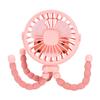 Portable Handheld Fan with Flexible Tripod Baby Car Seat Fan 3-Speed Adjustment Mini Desk Cooling Fan for Baby Stroller Student