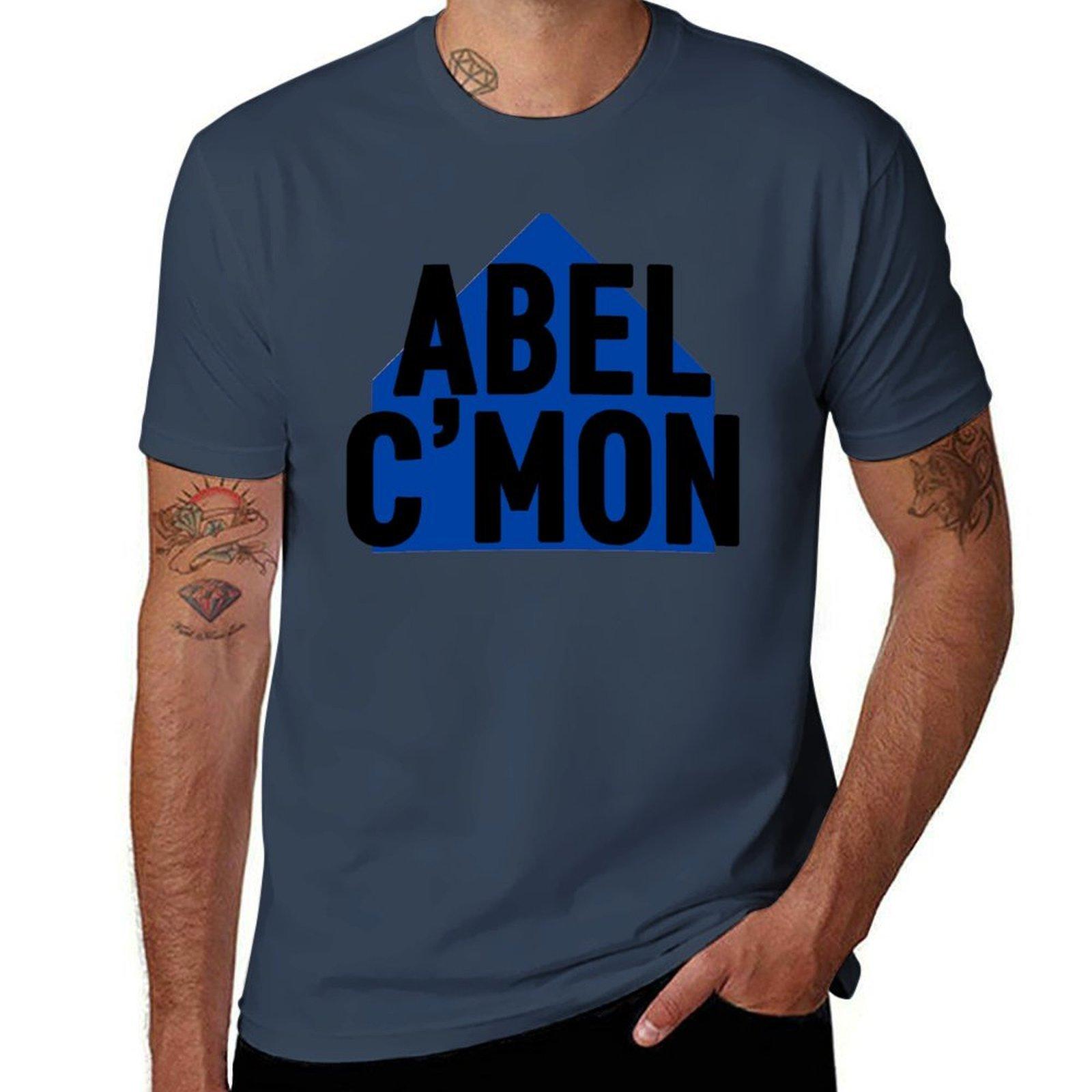 The National  Abel Cmon Logo TShirt man t shirt cotton high quality man t shirt cotton TShirt S