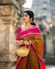 New Launch - Soft Lychee Silk Saree with Rich Pallu and Jacquard Weave