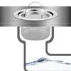 Stainless Steel Sink Strainer Fine Mesh Anti-Clogging with Easy-Lift Handle for Home RV Kitchen Bathroom Drain Filter