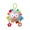 Cute Puppy & Rabbit Pacifier Doll - Colorful Plush Teether Toy with Crinkle Paper for Babies