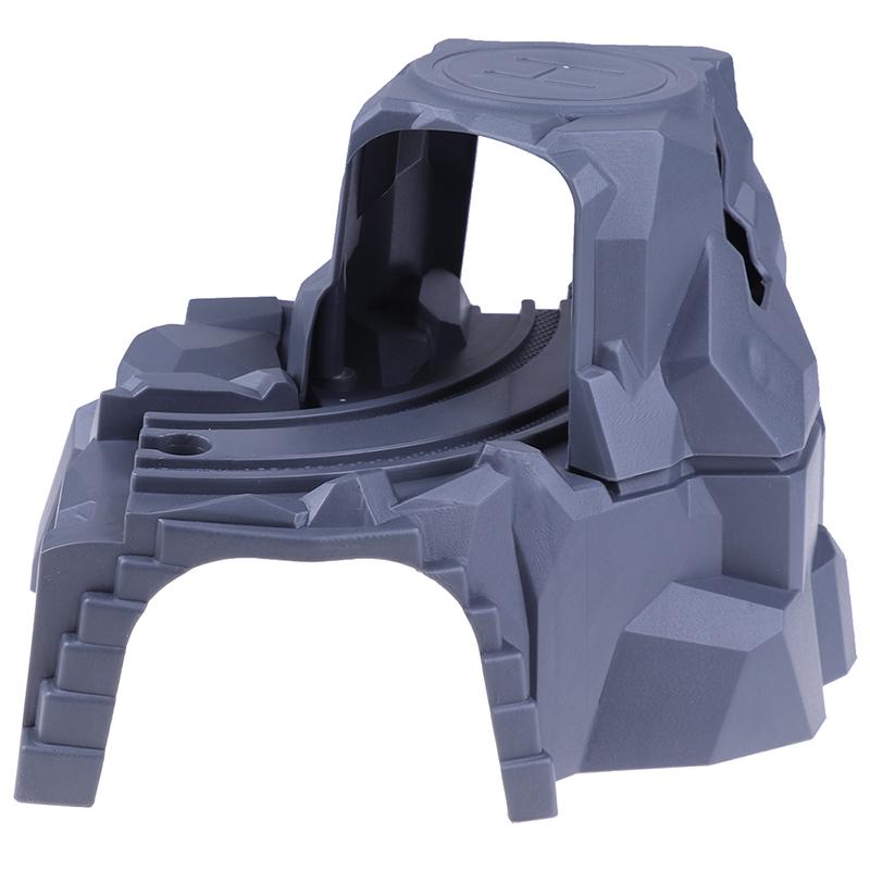 Plastic Double Tunnel Wooden Train Track Toy Accessories For Tunnel Track Train