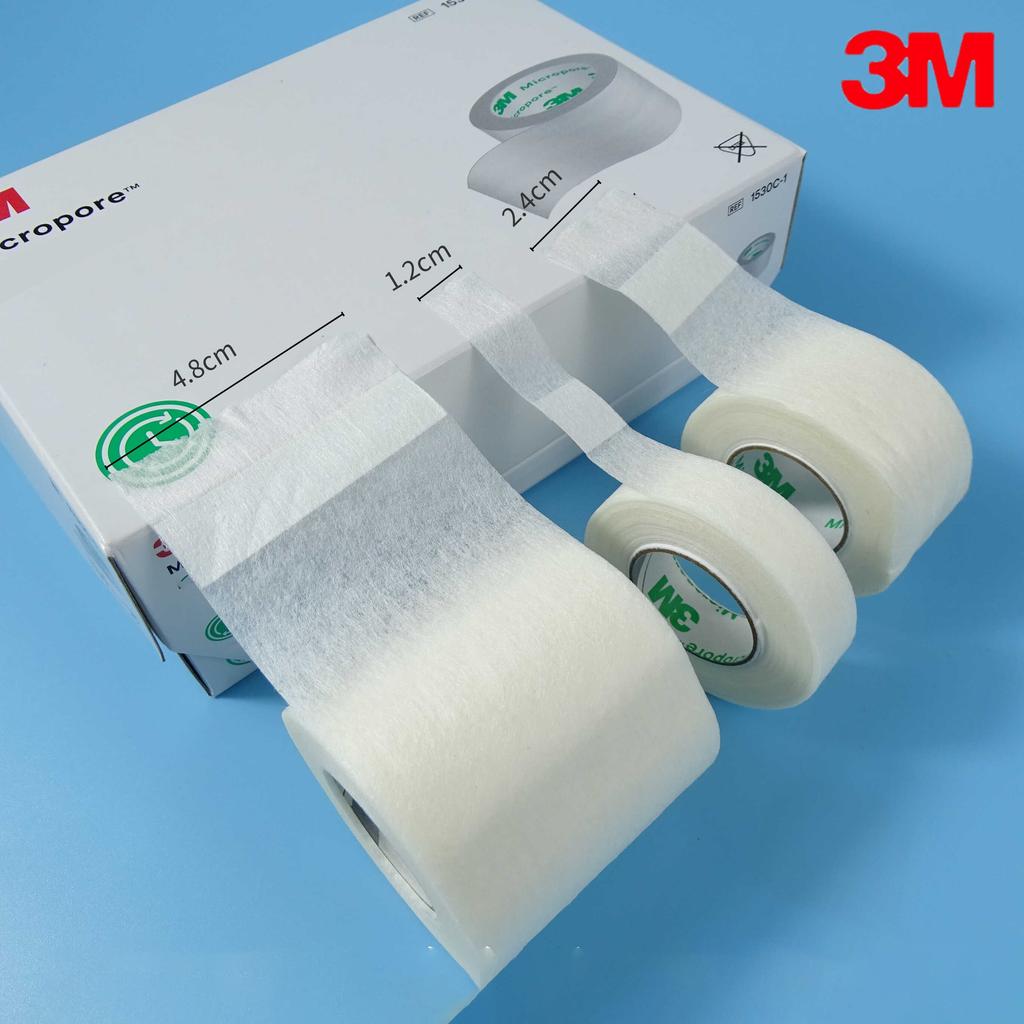 3M Micropore Tape 1530  Tape Eyelash Extension Apprication Medical Breathable Lash Tape Microporous Breathable Paper Tape
