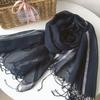 cotton linen light women Scarf Fashion Long Size  Lady Wraps Solid Color Muslim Head Scarf Shawls And Wraps