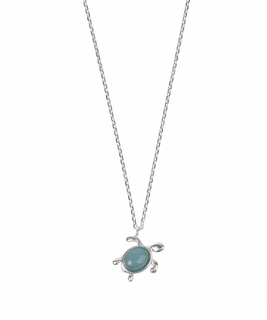 Boldiere Swimming Turtle Necklace_ N24