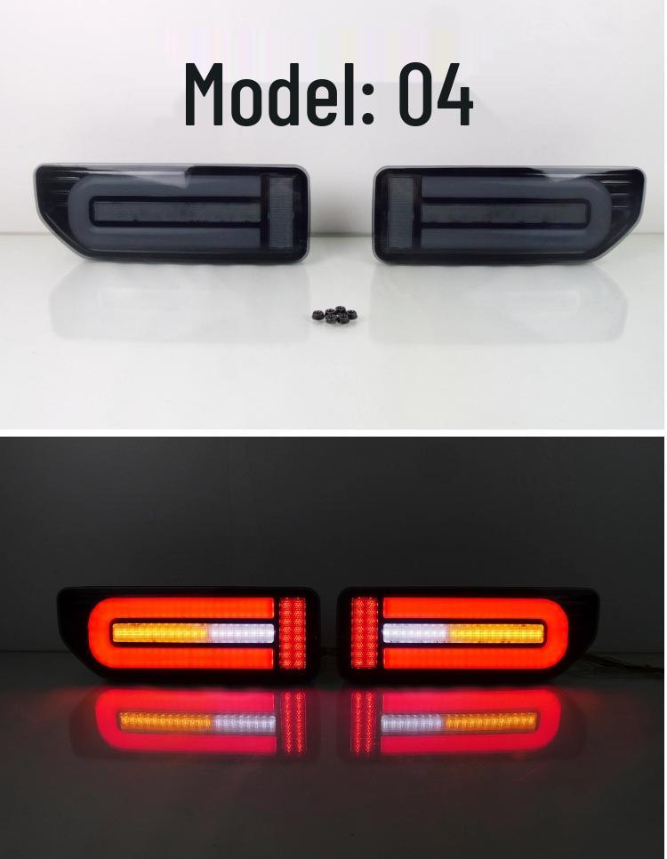 Rear Tail Lights for 2019-2025 Suzuki Jimny: Bumper Light Modification