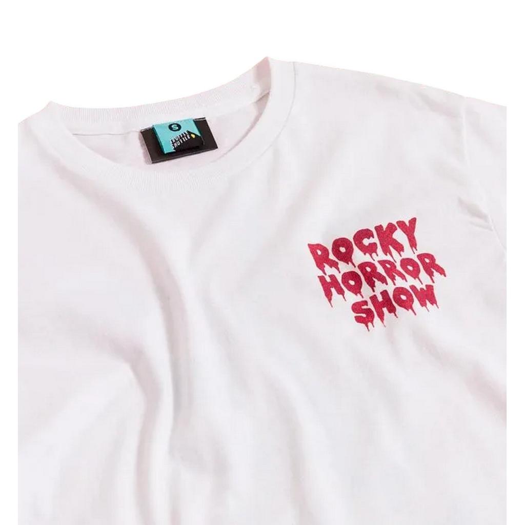 The Rocky Horror Picture Show Unisex Adult The Time Warp Tour Back Print T-Shirt