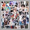 Zhang Yixing Graffiti Stickers - 50 Waterproof Sheets for DIY Water Cups, Skateboards, and Luggage