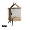 Outdoor Camping Paper Towel Drawer Home Mesh Tube Paper Towel Storage Bag Car Hanging Roll Paper Tube Bag Storage Box Tissue Holder Bag