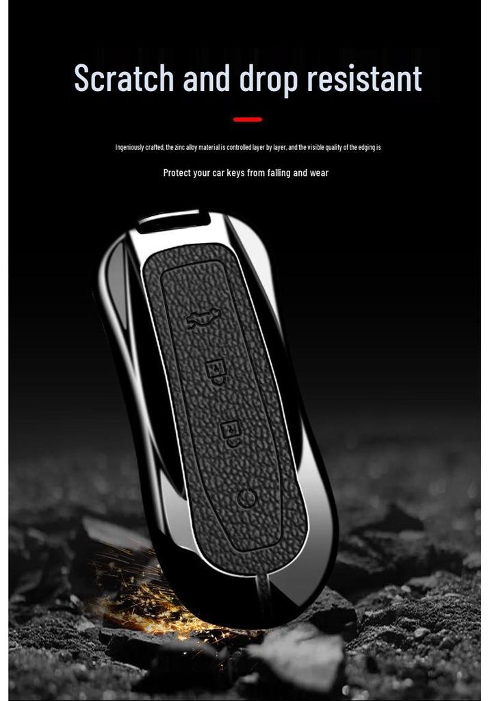 Y6 High-end Remote Key Case for Long-distance Drives | H8 & H9 New Energy Models | Creative Metal Design for Men & Women