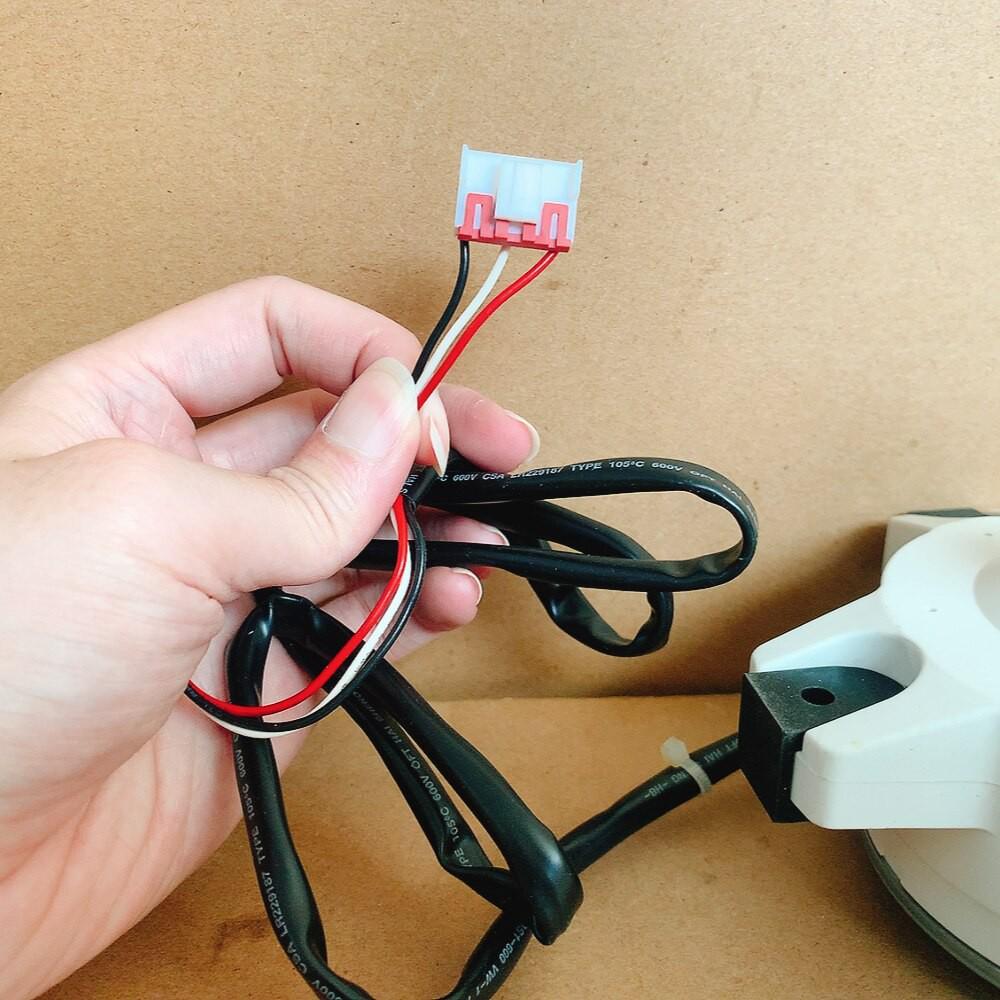 Chigo AC Outdoor Motor 3-Wire DC Reversible Fan 25W New Copper Wire