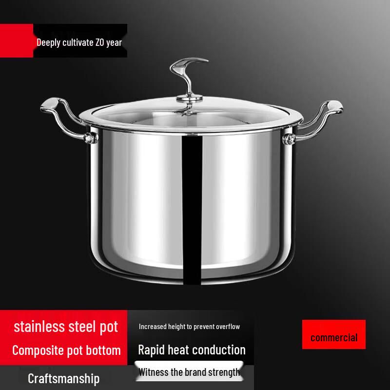 Суле Кастрюля из нержавеющей стали 316 с двумя ручками