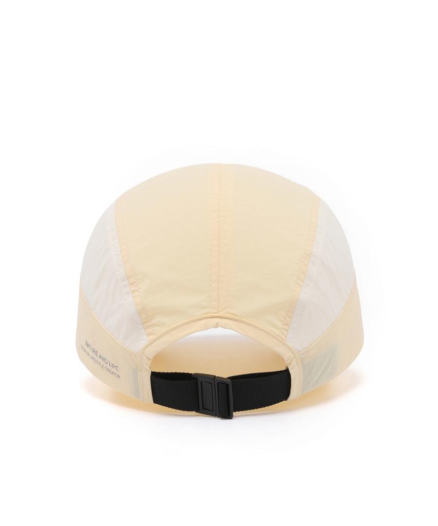 SNOWPEAK APPAREL Lightweight Taslan Color Block Cap (S26Mufcp74) Light Yellow