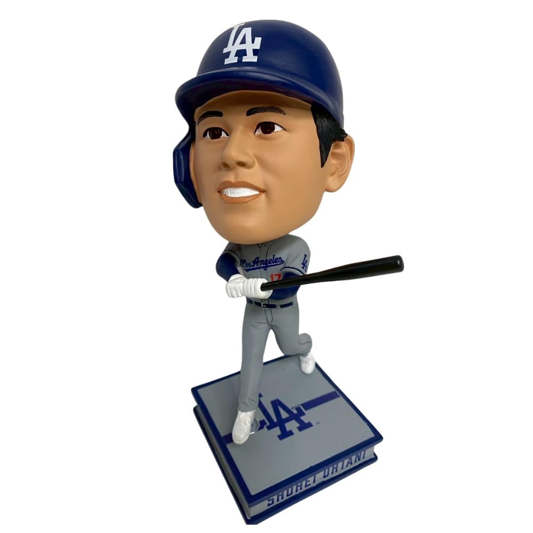 

FOCO SHOHEI OHTANI Official MLB Los Angeles Dodgers Away Jersey, Limited Edition Bobblehead Figure, Approx. 9.9 inches (24.13 cm) [Parallel Import]