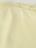 Spring 2026 Women's Silk Satin Camisole & Button Decor Shorts Set - European & American Style