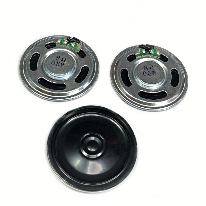 1Pcs Diameter 30Mm 32Mm 36Mm 40Mm 45Mm 50Mm 57Mm Loudspeaker 0.5W 8 Ohm Ultra-Thin Horn Speaker