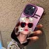 New European and American applicable iphone16 mobile phone case Apple 15promax/14 creative 13pro12 sunglasses 11xr