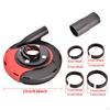 Dust Cover Handheld Power Surface Grinding Shroud for Concrete Granite Stone 16cm