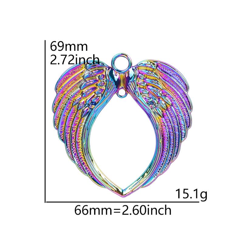 2Pcs Skullsteampunk Charm Rainbow Filigree Hearts Charms For Jewelry Making Bulk Diy Flowers Pendant Turtle Animal Accessories