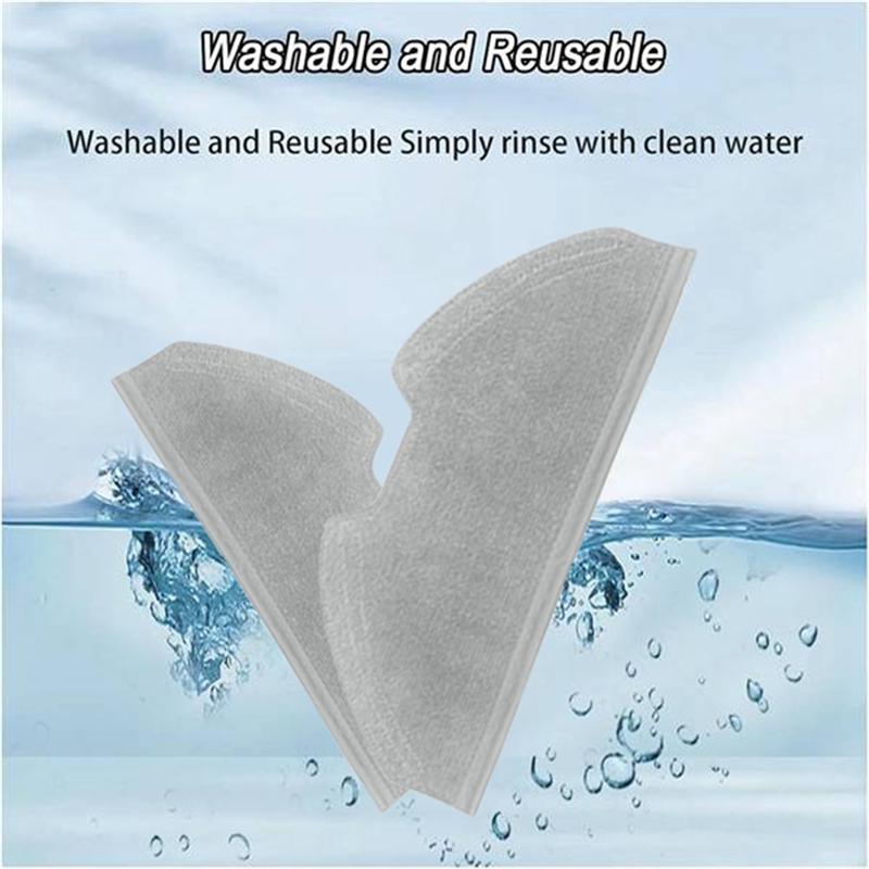 For Eufy X8 Pro/X8 Pro SES Robot Vacuum Cleaner Replacement Parts Main Brush Side Brush Filter Mop Cloth Dust Bag