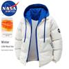 NASA MARVEL Men's Hooded Puffer Jacket