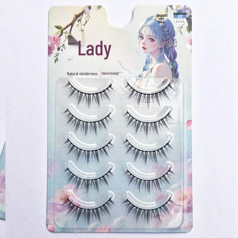 

Yuejiao Niang Dense & Curled Hard Stem False Eyelashes - A07 Bride & Daily Wear